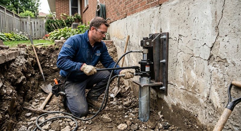 Home Foundation Leveling in Loudoun County, VA
