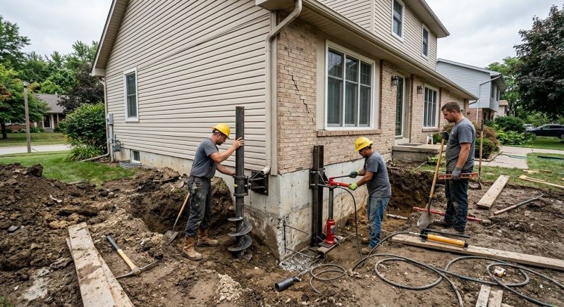 Home Foundation Repair in Clarksburg, MD