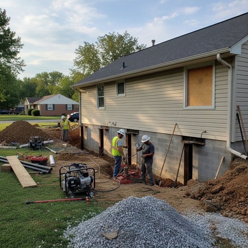 Home Foundation Repair in Lothian, MD