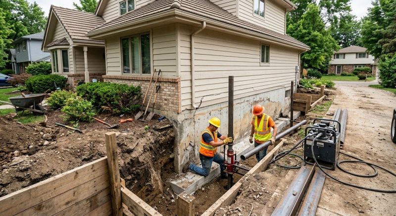 Home Foundation Repair in Sykesville, MD