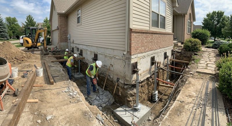 House Underpinning in Takoma Park, MD