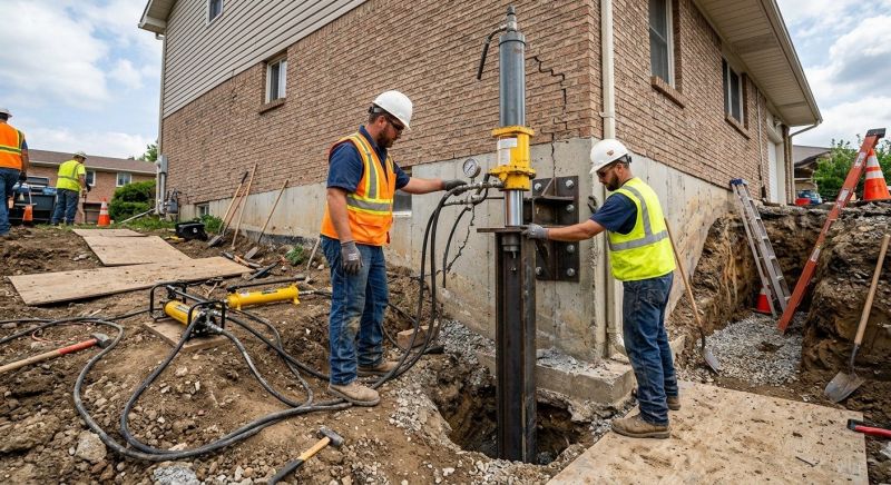 Settling Foundation Service in Annandale, VA