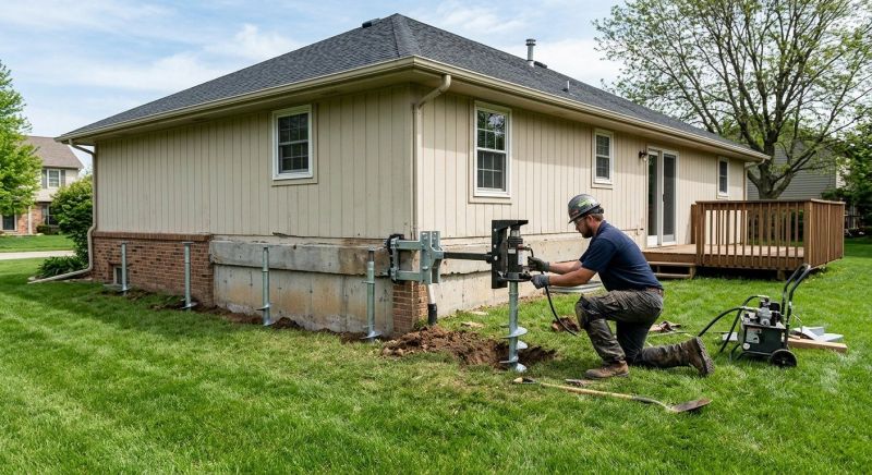 Settling Foundation Service in Montgomery County, MD
