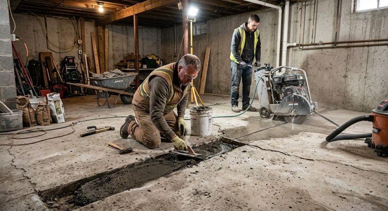 Slab Foundation Repair in Takoma Park, MD