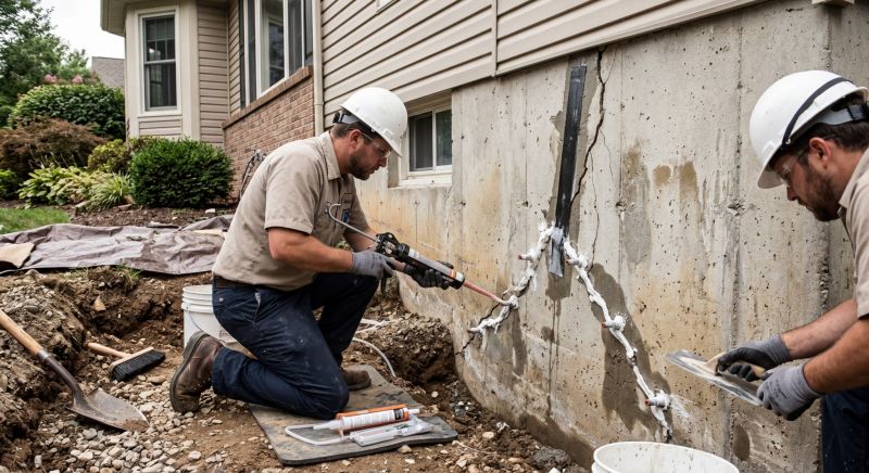 Structural Crack Repair in Takoma Park, MD