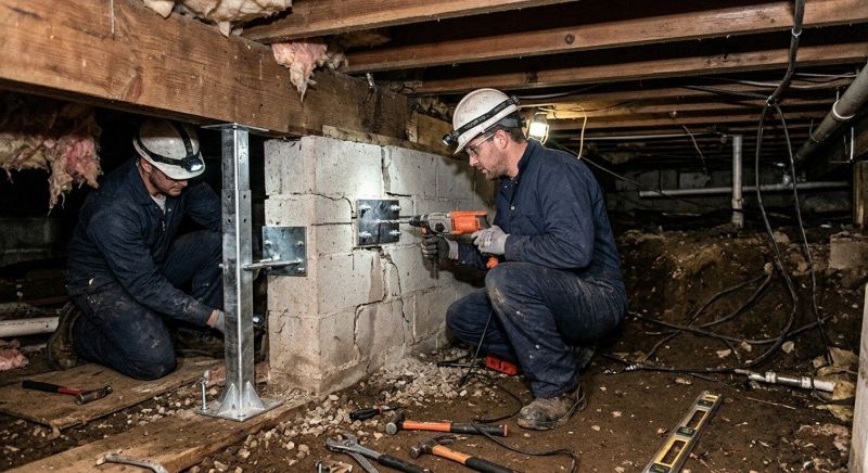 Structural Foundation Repair in Brandywine, MD