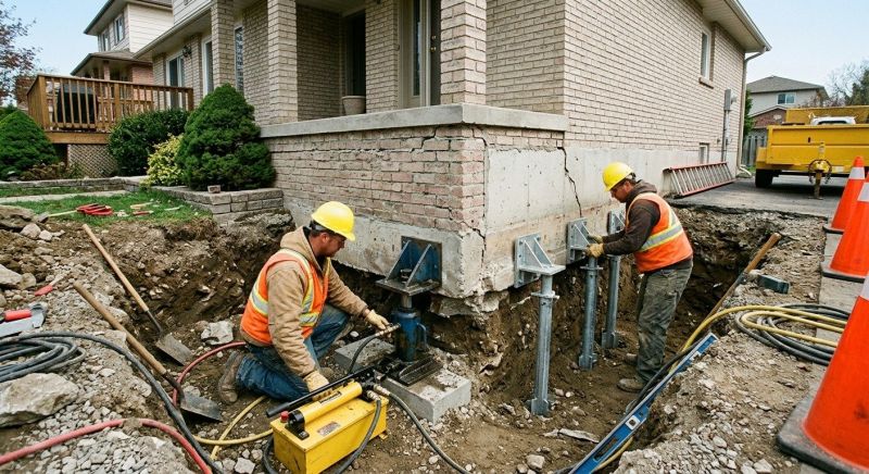 Structural Foundation Repair in Fairfax County, VA