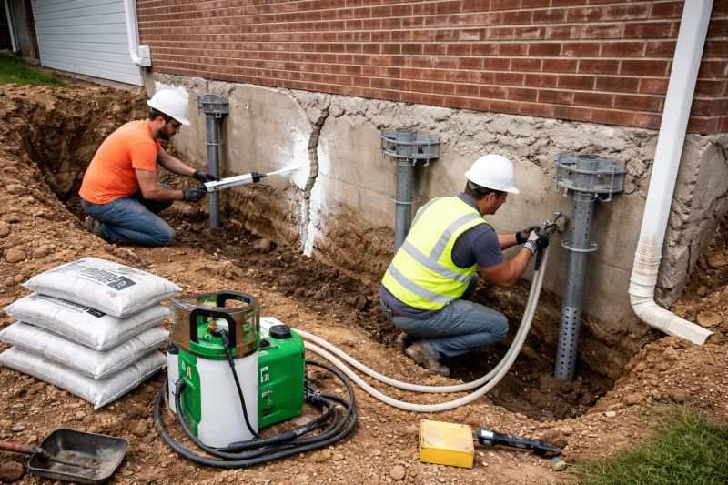 Structural Foundation Repair in Gambrills, MD