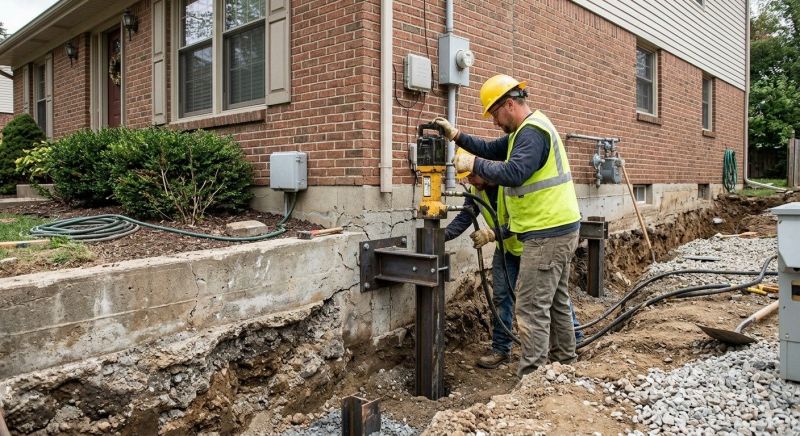 Structural Foundation Repair in Glen Burnie, MD
