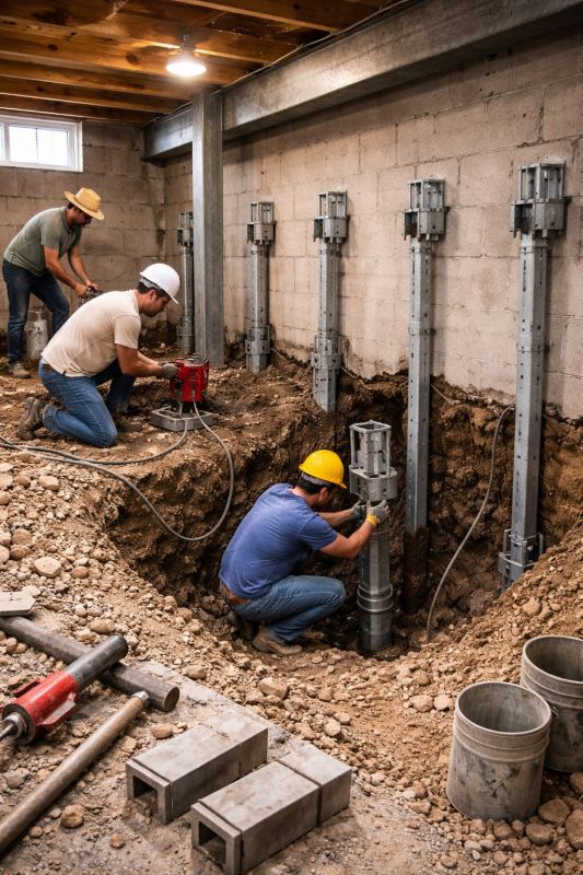 Structural Underpinning in Takoma Park, MD