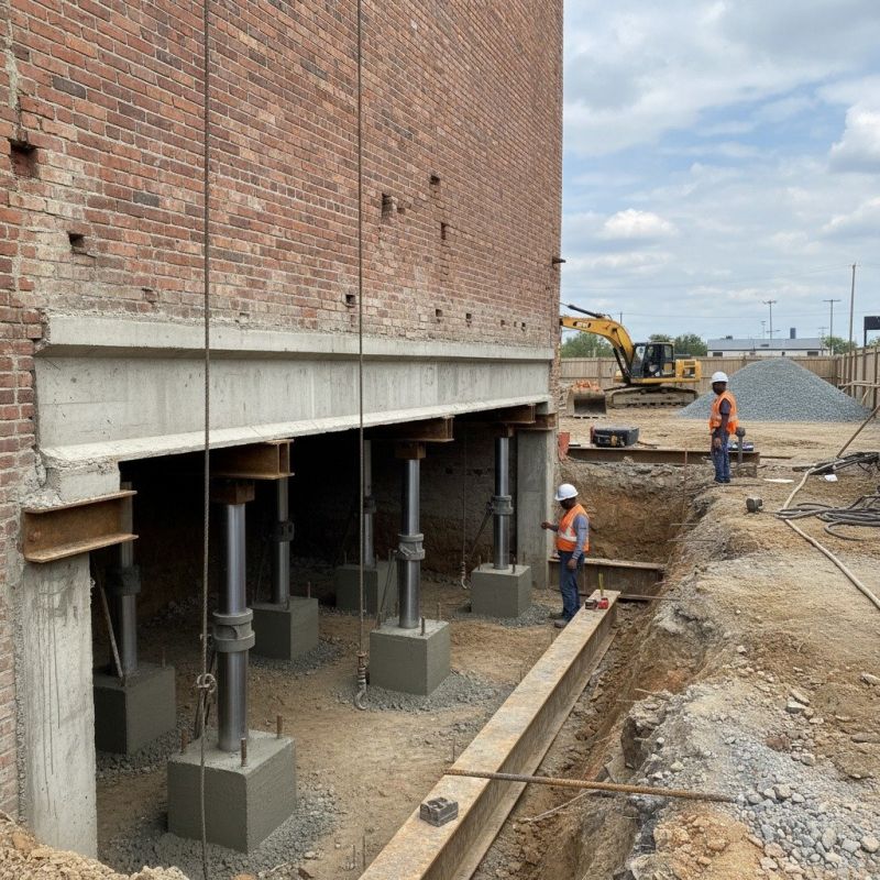 Structural Underpinning in Takoma Park, MD